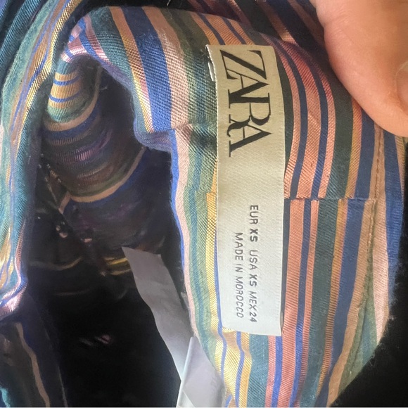 Zara Vibrant Striped Mini Skirt - Picture 13 of 13